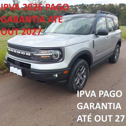FORD BRONCO SPORT 2.0 ECOBOOST GASOLINA WILDTRAK 4X4 SELECTSHIFT